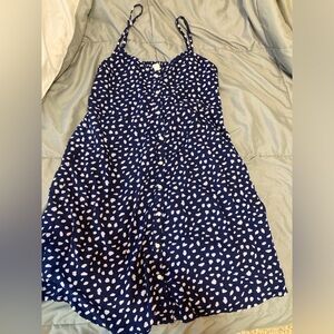 Navy aerie sundress
